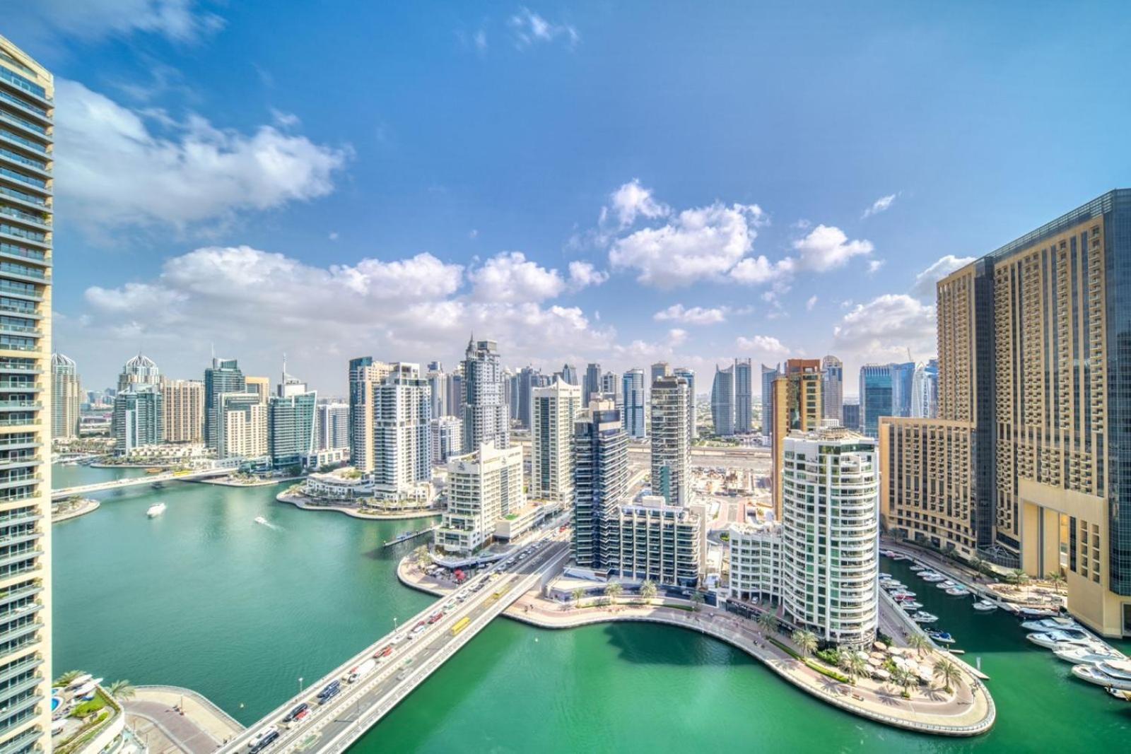 Spacious 1Br With Full Marina View Dubai Exterior photo